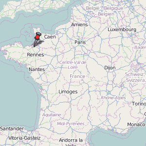 St Malo France Map Saint-Malo Map France Latitude & Longitude: Free Maps