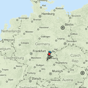 Herzogenaurach Map Germany Latitude Longitude Free Maps