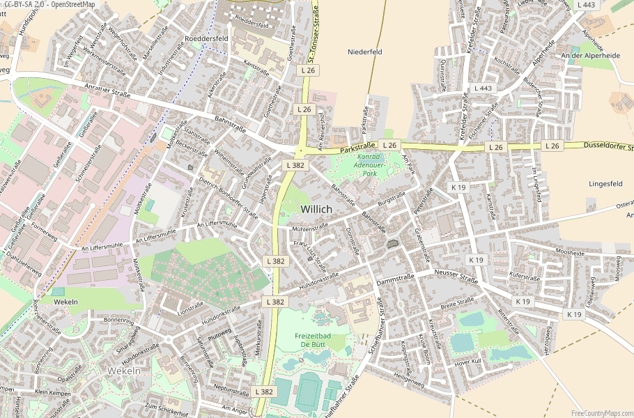 Willich Map Germany Latitude & Longitude: Free Maps Willich Map Germany Latitude & Longitude: Free Maps