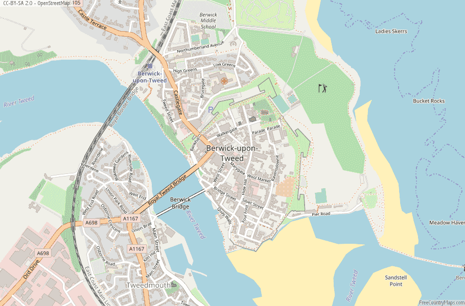 Berwick Street Map