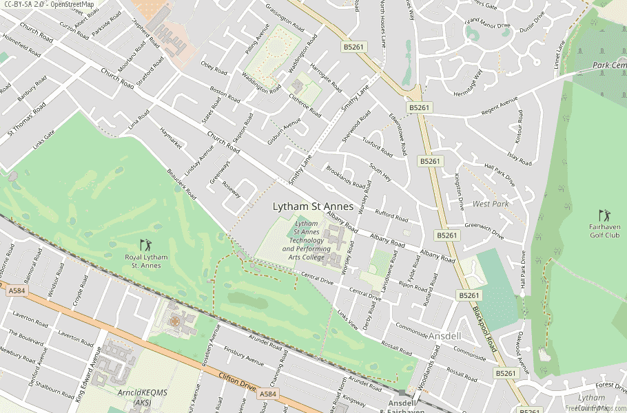 Lytham St Annes Street View Lytham St Annes Map Great Britain Latitude & Longitude: Free England Maps