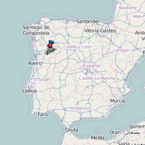 Vila Real Portugal Map Vila Real Map Portugal Latitude & Longitude: Free Maps