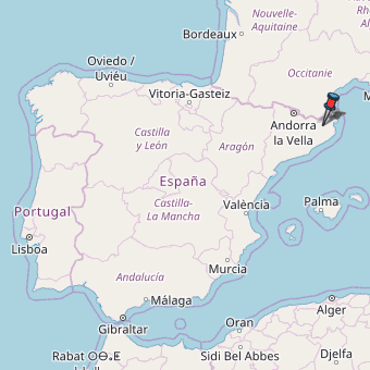 Castellfollit de la Roca Map Spain Latitude &amp; Longitude: Free Maps