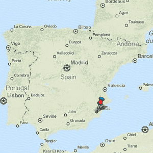 Las Torres de Cotillas Map Spain Latitude & Longitude: Free Maps