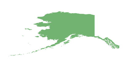 Blank Map of Alaska USA Blank Maps