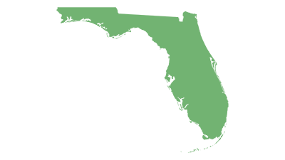 Blank Map of Florida USA Blank Maps