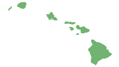 Blank Map of Hawaii USA Blank Maps