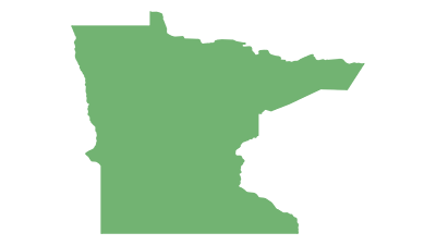 Blank Map of Minnesota USA Blank Maps