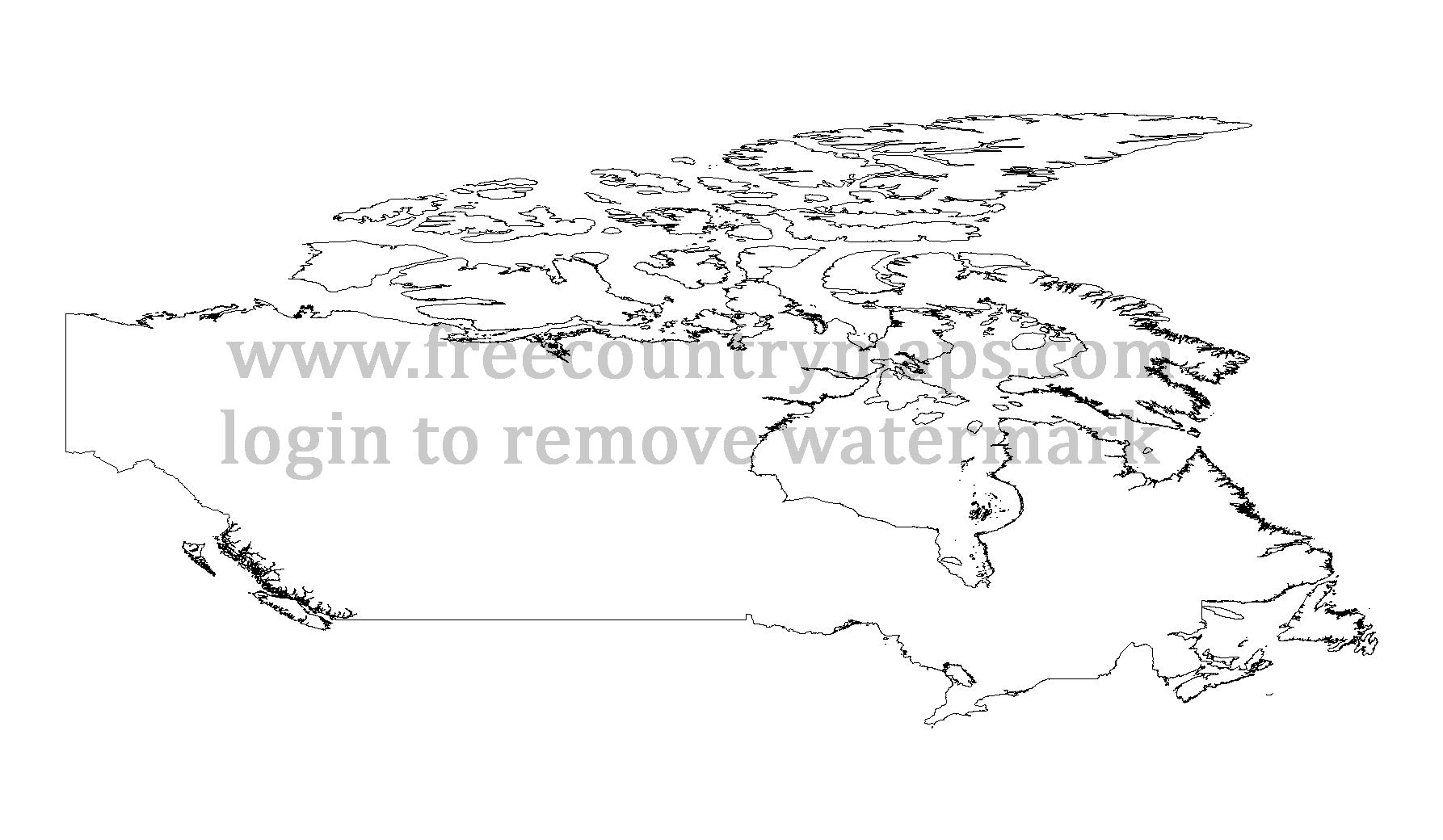 outline-maps-of-canada-vector-and-gif-map-for-youtube