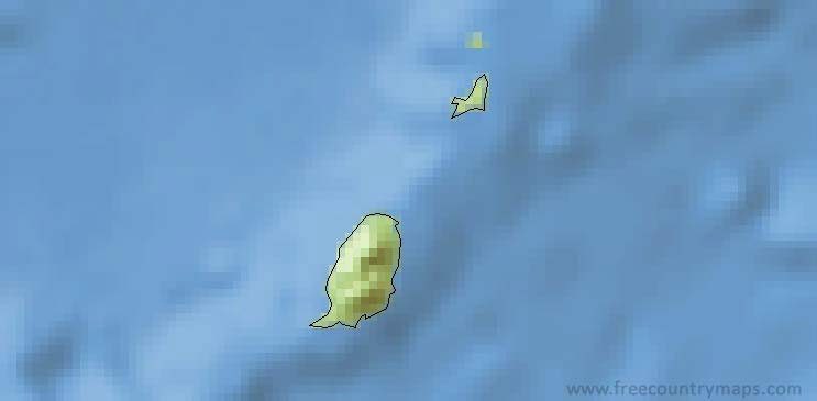 Guam Map Outline