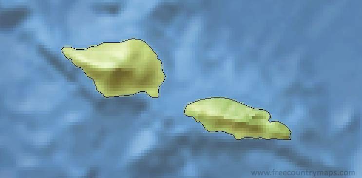 Samoa Map Outline