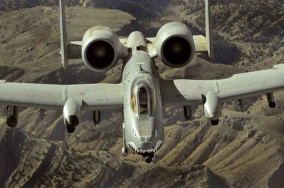 Fighter Jet A-10-Thunderbolt-Ii Afghanistan
