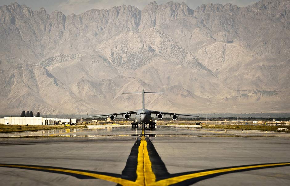 Plane Aircraft Air-Base Afghanistan