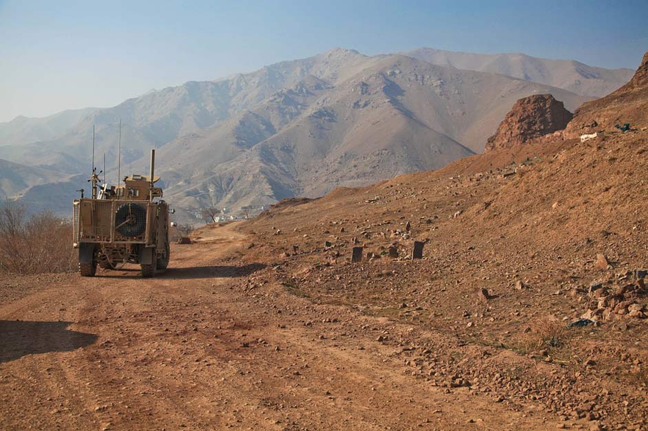Mountains Deployment Humvee Afghanistan