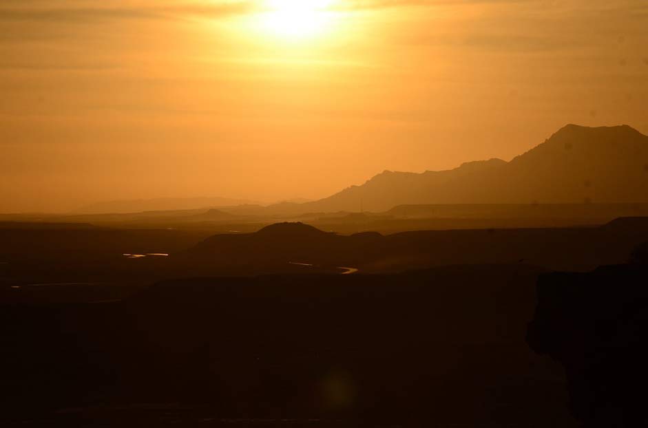 Sunset Sun Landscape Afghanistan