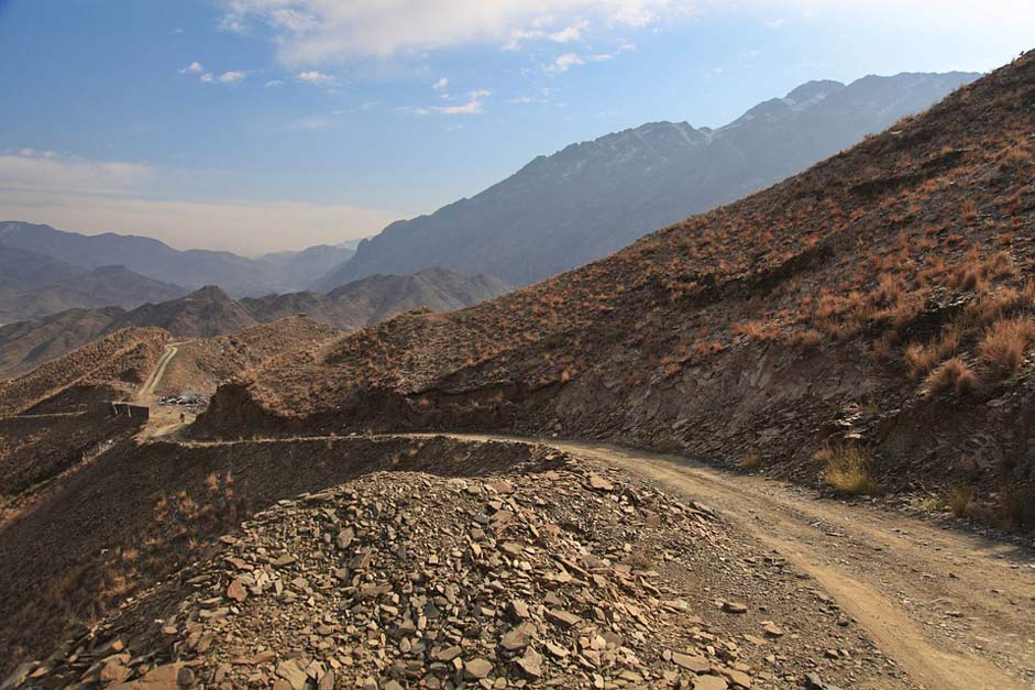 Hills Road Remote Afghanistan