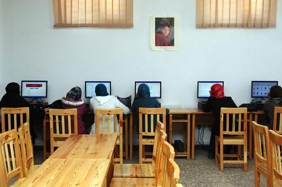 Females On-Internet Women Afghanistan