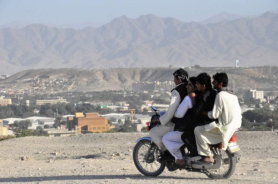 Four Handlebars Motorcycle Moped