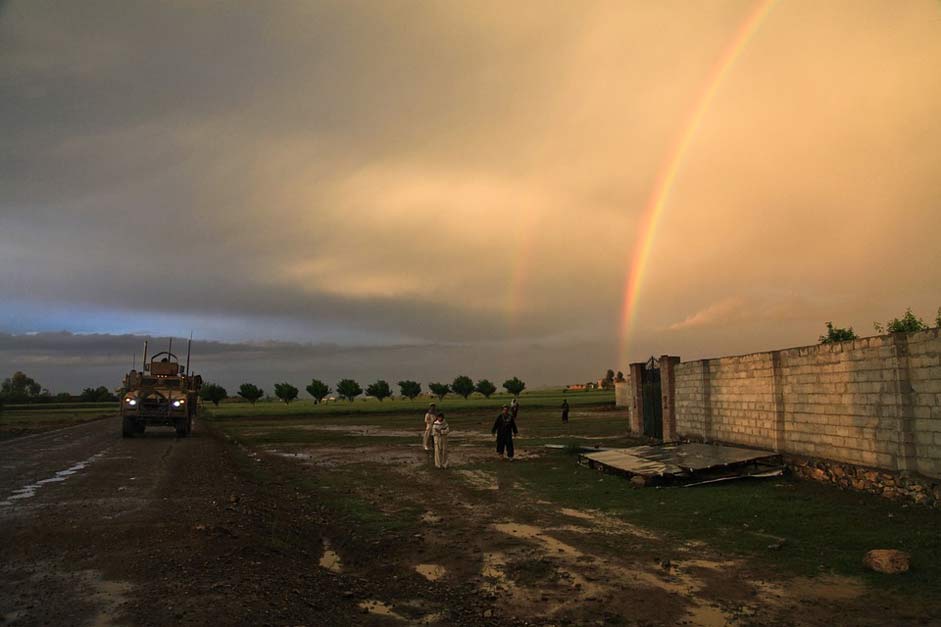 Military Tank Double-Rainbow Rainbow