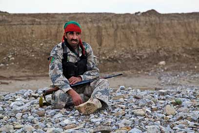 Fighter Rebel Afghani Weapon Picture