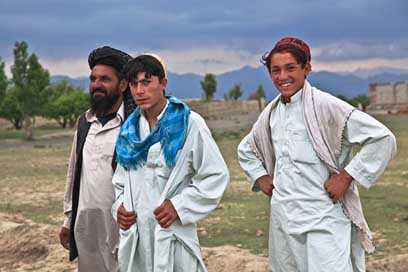 Boys Turban Father Family Picture