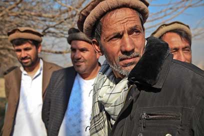 Man Village-Elders Afghanistan Portrait Picture