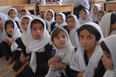 Afghanistan Girls Classroom School Picture