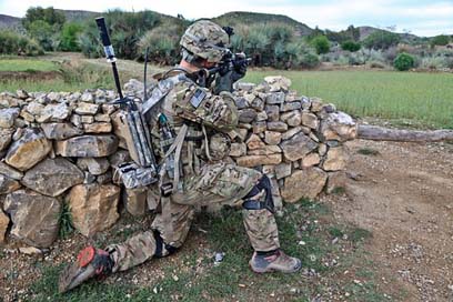 Soldier Shooting Afghanistan Army Picture