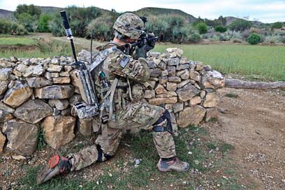 Soldier Shooting Afghanistan Army Picture