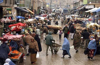 Afghanistan People City Town Picture