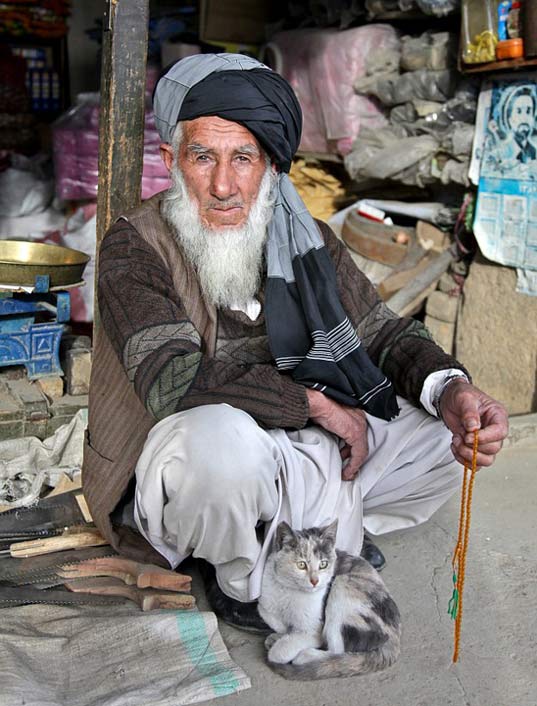 Old Man Bedouin Turban