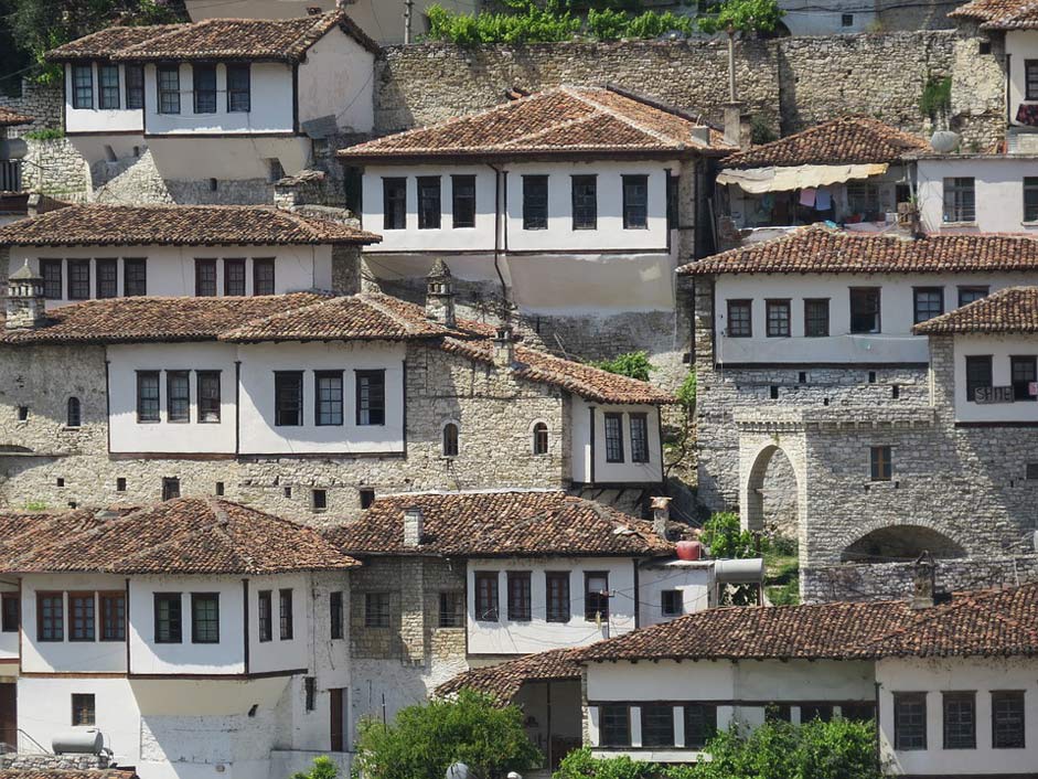 City Architecture Berat Albania