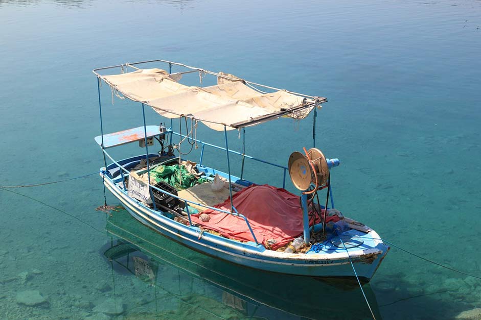 Fisher Boat Sea Albania