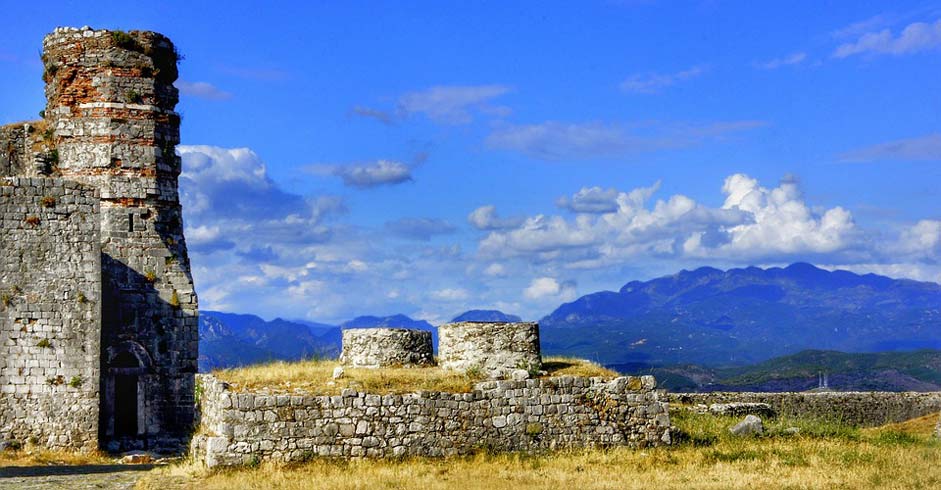 Shkodra Ruin Castle Old