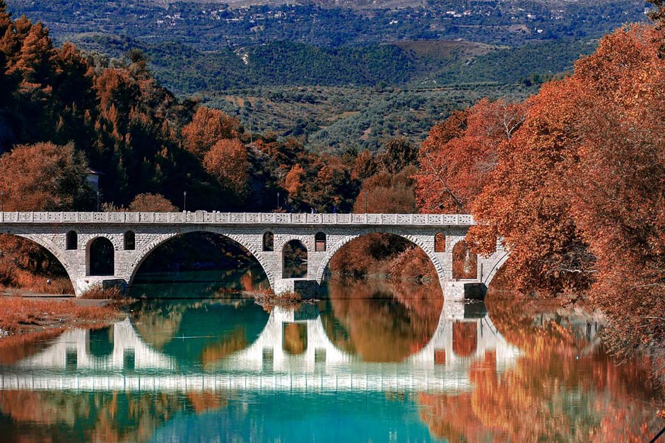 Albania Berat Bridge Roman