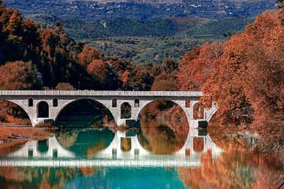 Roman Albania Berat Bridge Picture