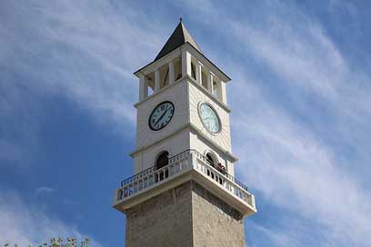Albania Tirana Time Clock-Tower Picture