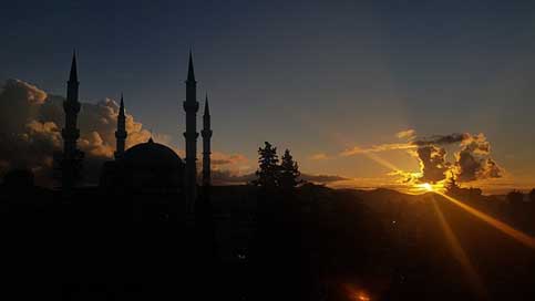 Mosque Muslims Albania Tirana Picture