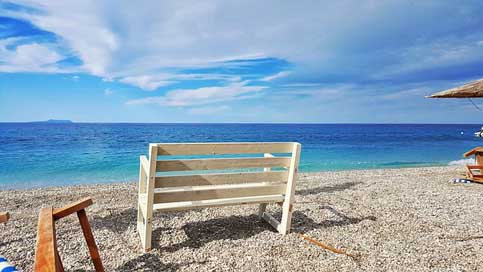 Beach Summer Sand Chair Picture
