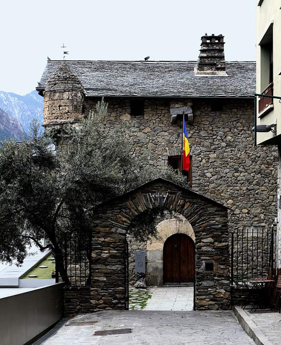 Architecture Stone-Building Andorra-La-Vella Andorra