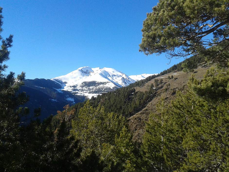 Nature Snow Mountain Andorra