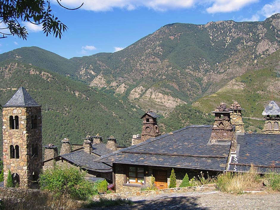 Andorra Slate-Roofs Roofs Fireplaces