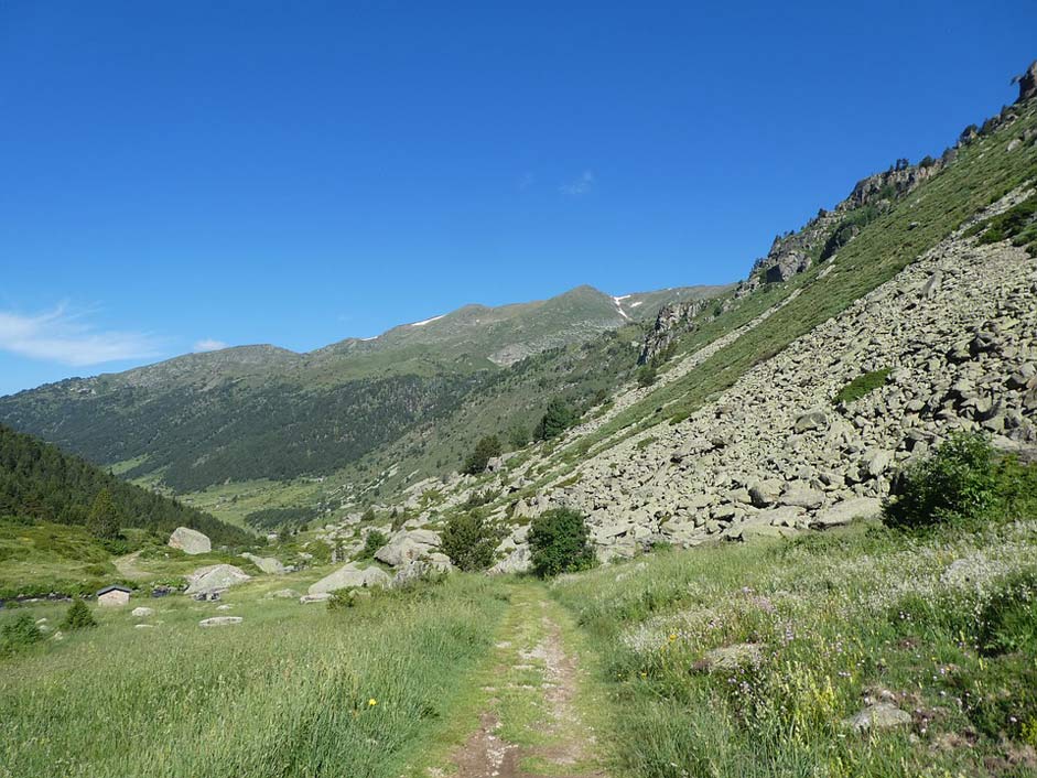Andorra Mountain Rocks Path