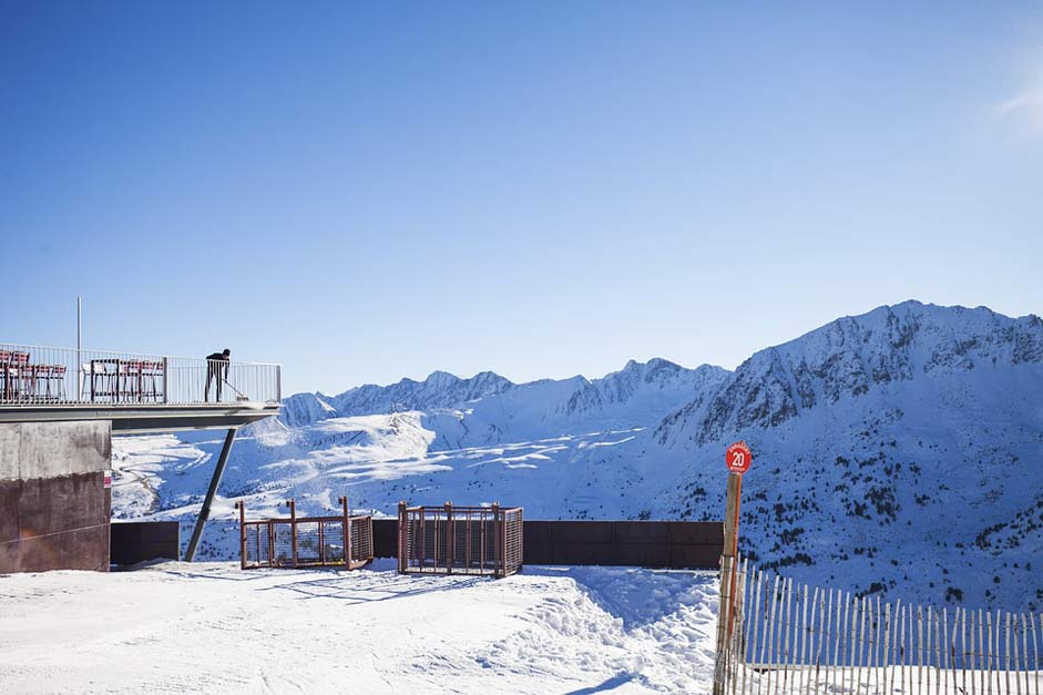 Andorra Ski Mountain Snow