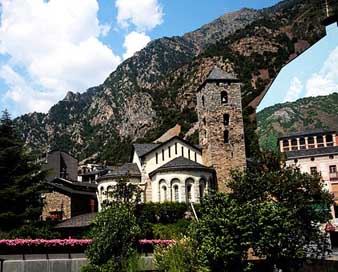 Church Pyrenees Andorra-La-Vella Andorra Picture