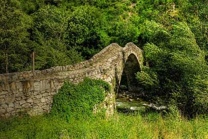 Medieval-Bridge  Andorra Pont-De-La-Margineda Picture