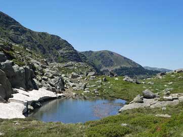 Lake Andorra Mountain Landscape Picture