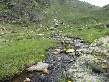 River  Andorra Mountain Picture