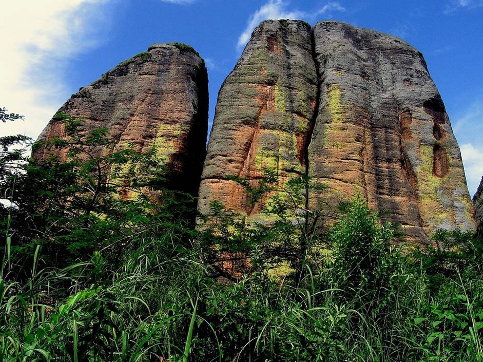 Rocks Clouds Sky Angola