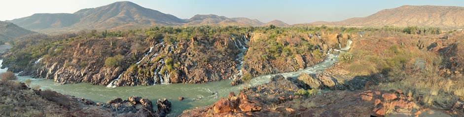 Angola Namibia Epupa Waterfall